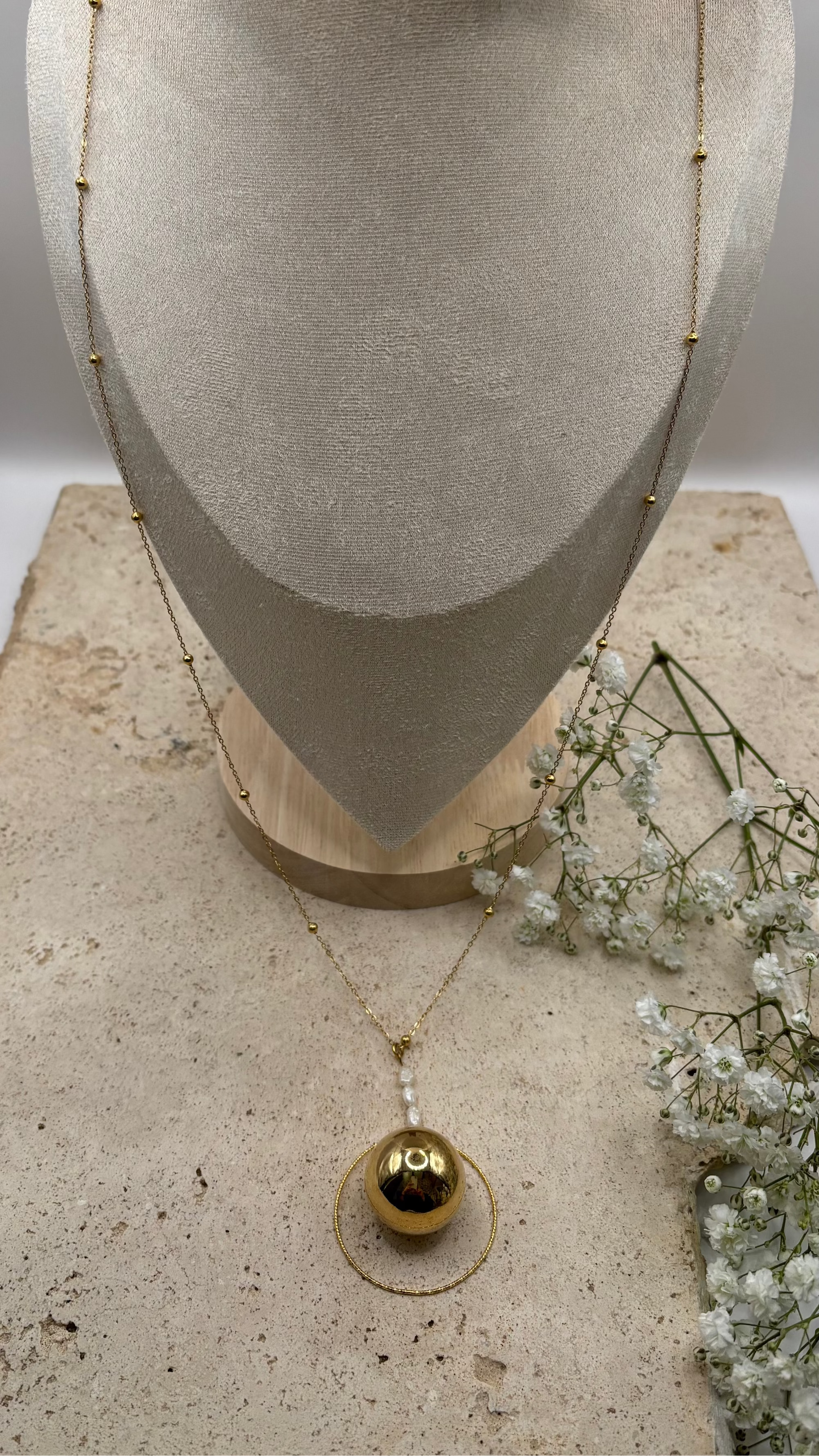 Bola Nacre de Vie Or