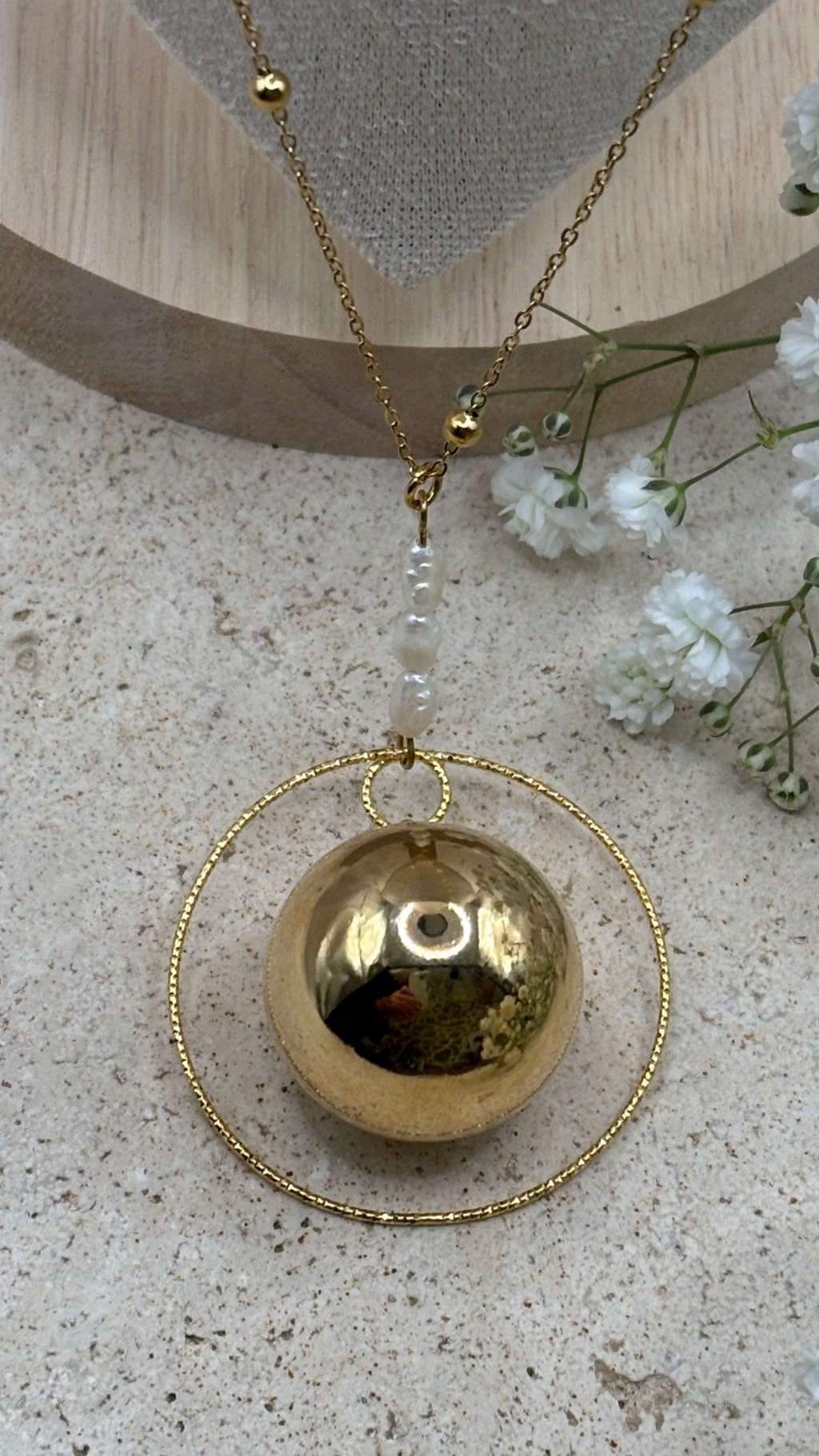 Bola Nacre de Vie Or