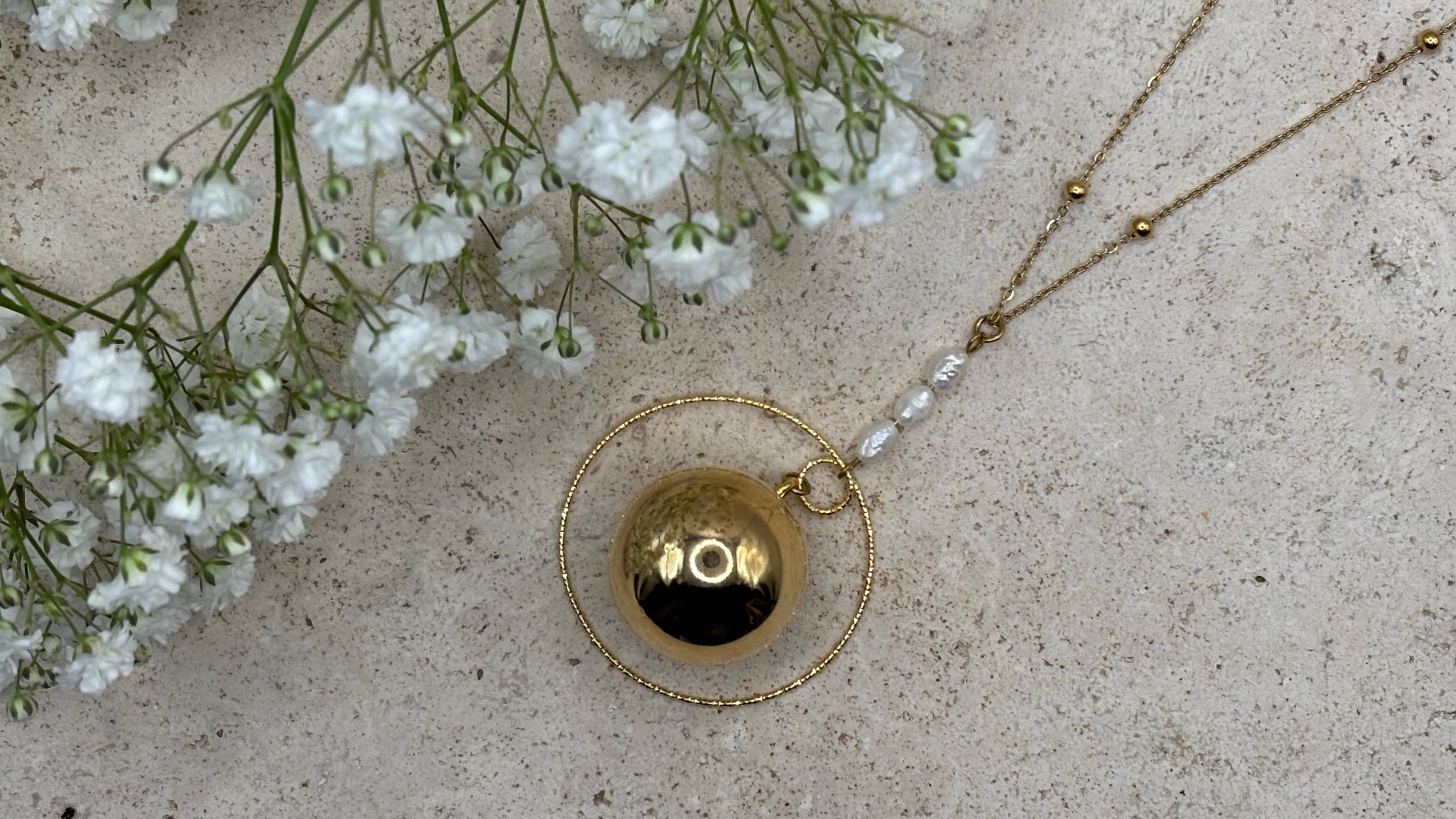 Bola Nacre de Vie Or