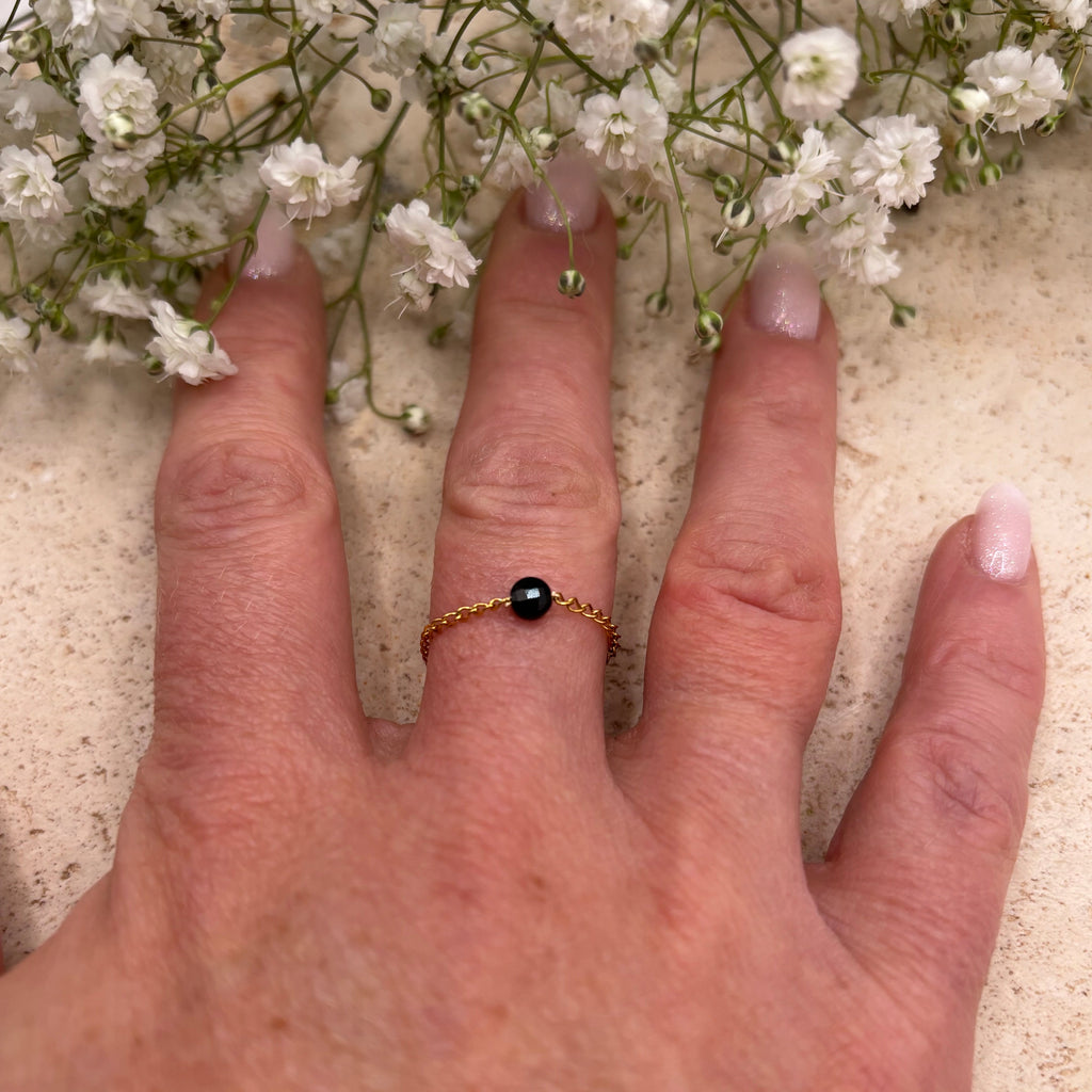 Bague Chaine or
